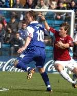 Michael Flynn's first half goal wasn't enough for the Gills