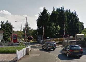 Sturry level crossing. Google