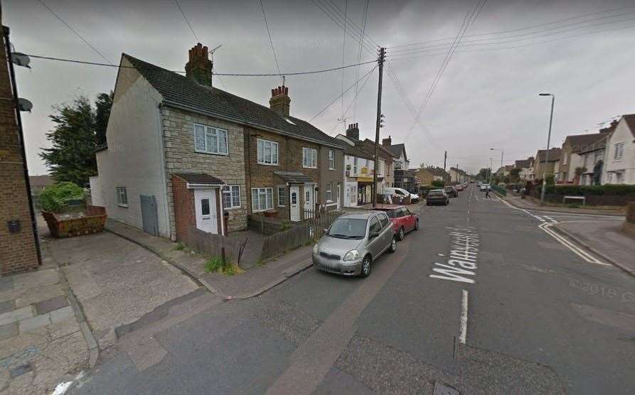 Nurden's victim was attacked randomly in an alley off Wainscott Road. Picture: Google