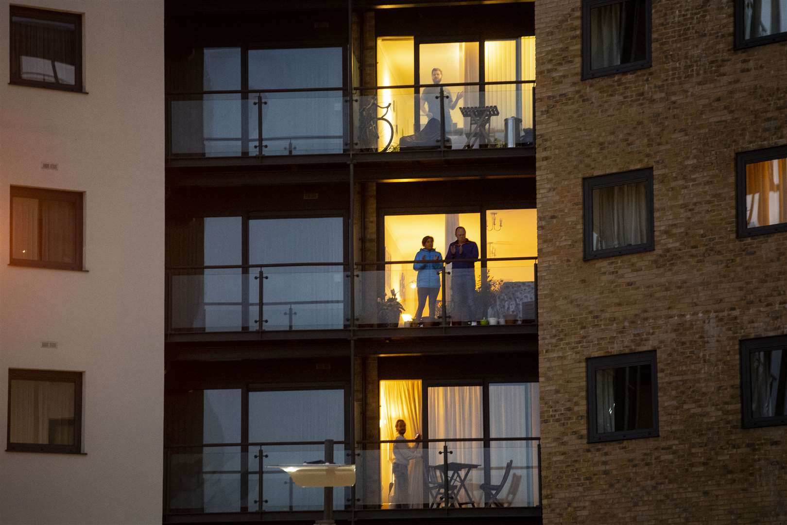 Joining the weekly clap for carers is one way you can feel part of something bigger than yourself (Victoria Jones/PA)