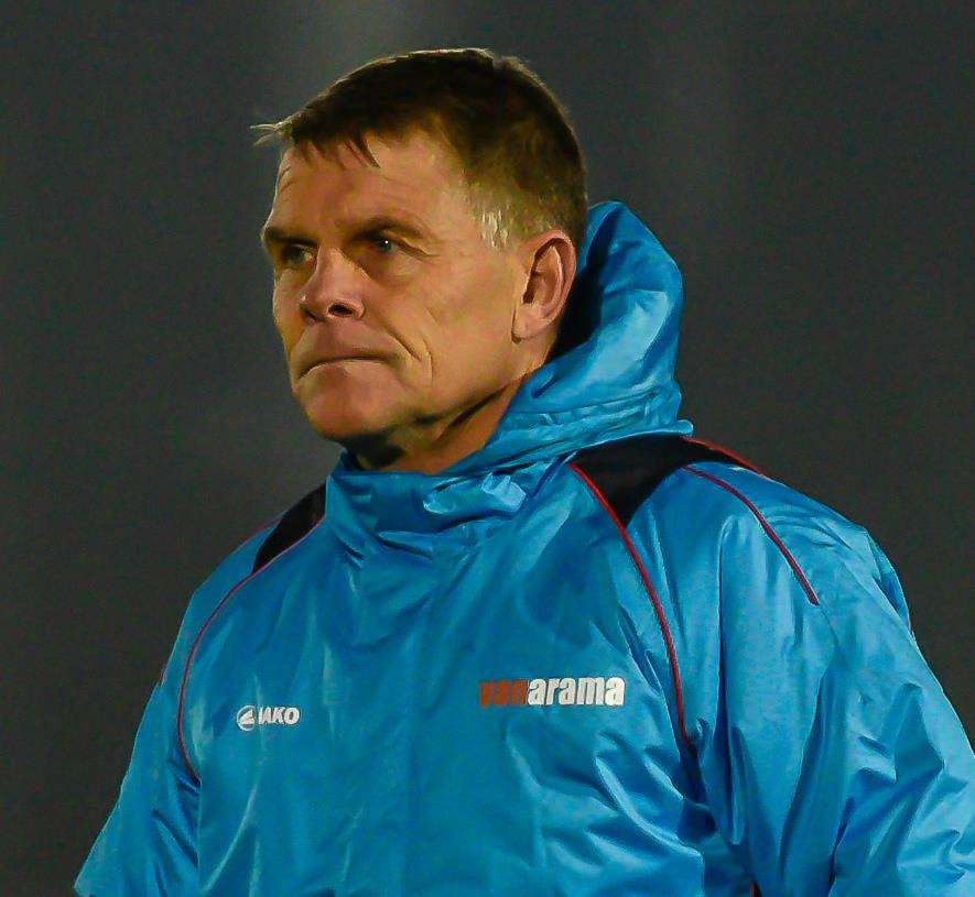 Dover manager Andy Hessenthaler Picture: Alan Langley