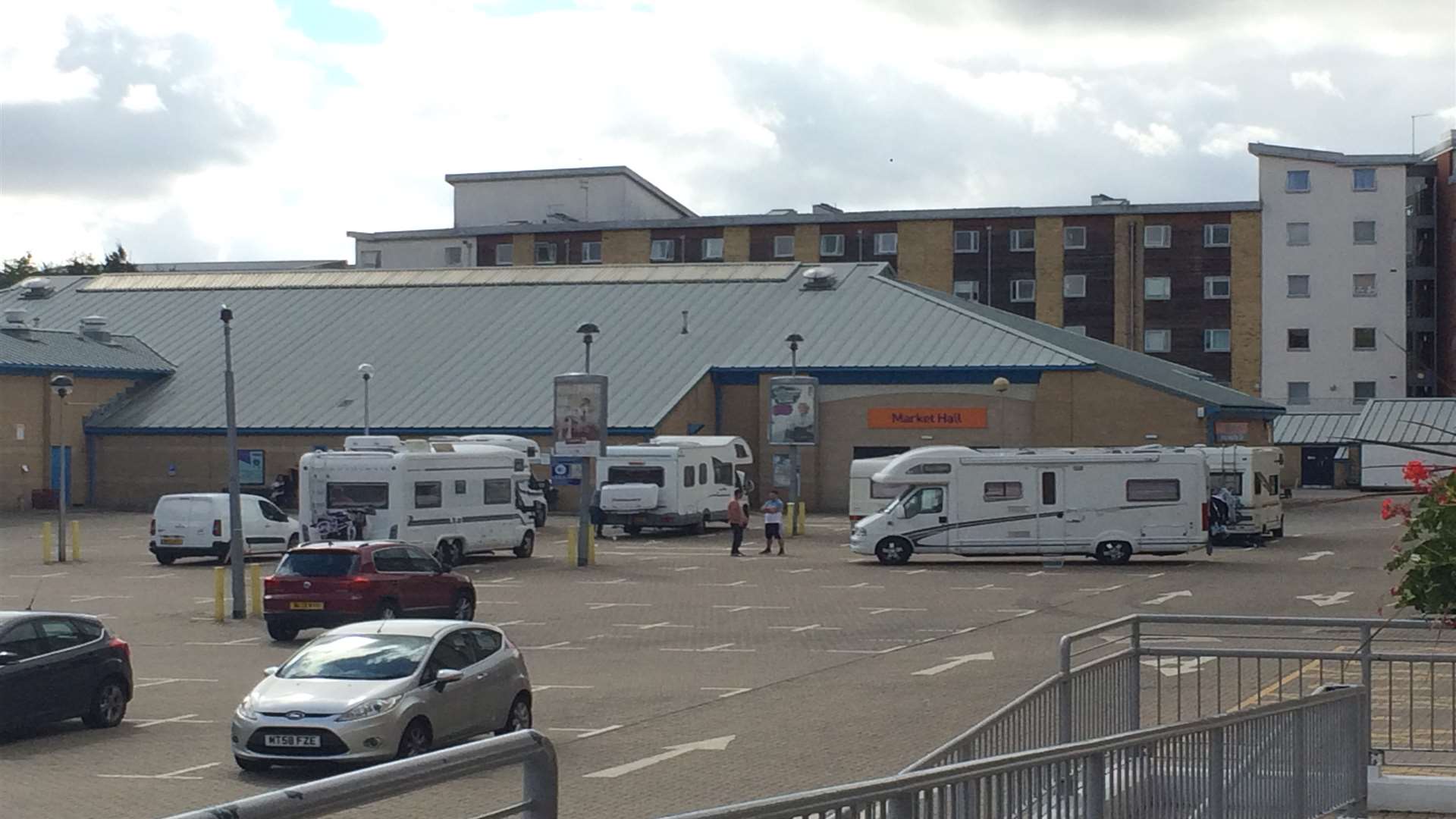 Travellers in Lockmeadow car park