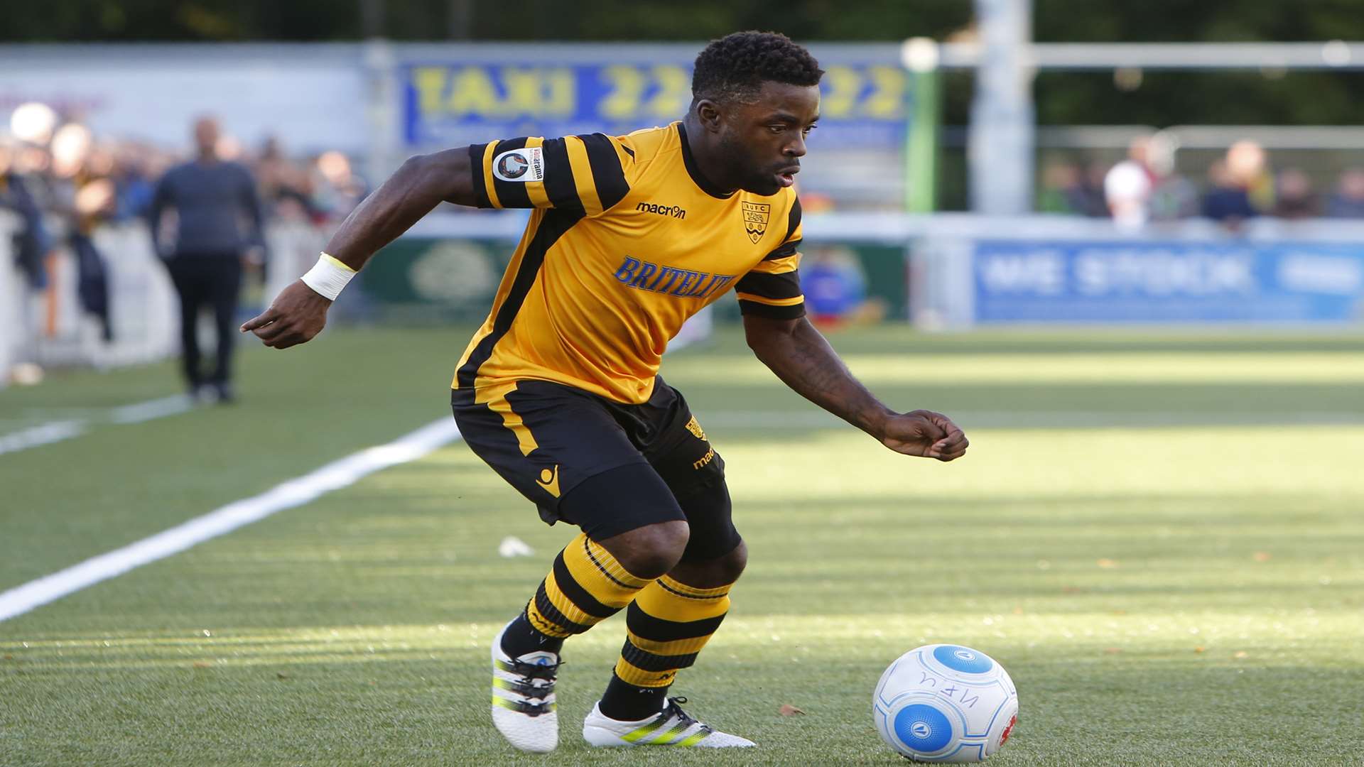 Maidstone striker Yemi Odubade Picture: Andy Jones