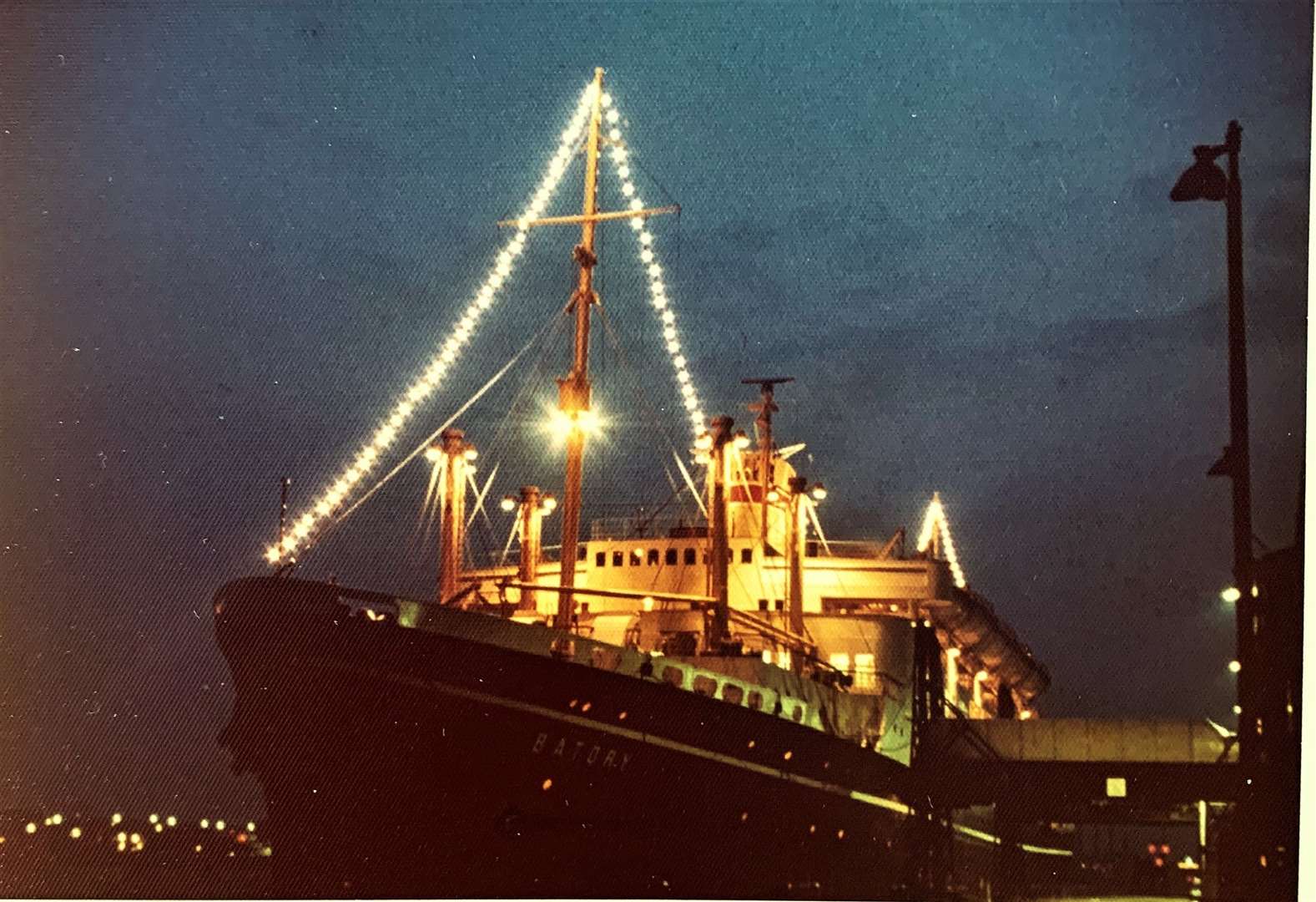 This photo of The Batory vessel was the first time Geoff Watson, from Gravesend, won a photographic competition. Picture: Geoff Watson