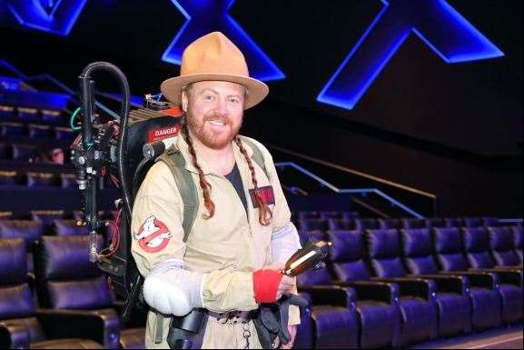 Keith Lemon joined VIP guests for an exclusive screening of the new Ghostbusters film