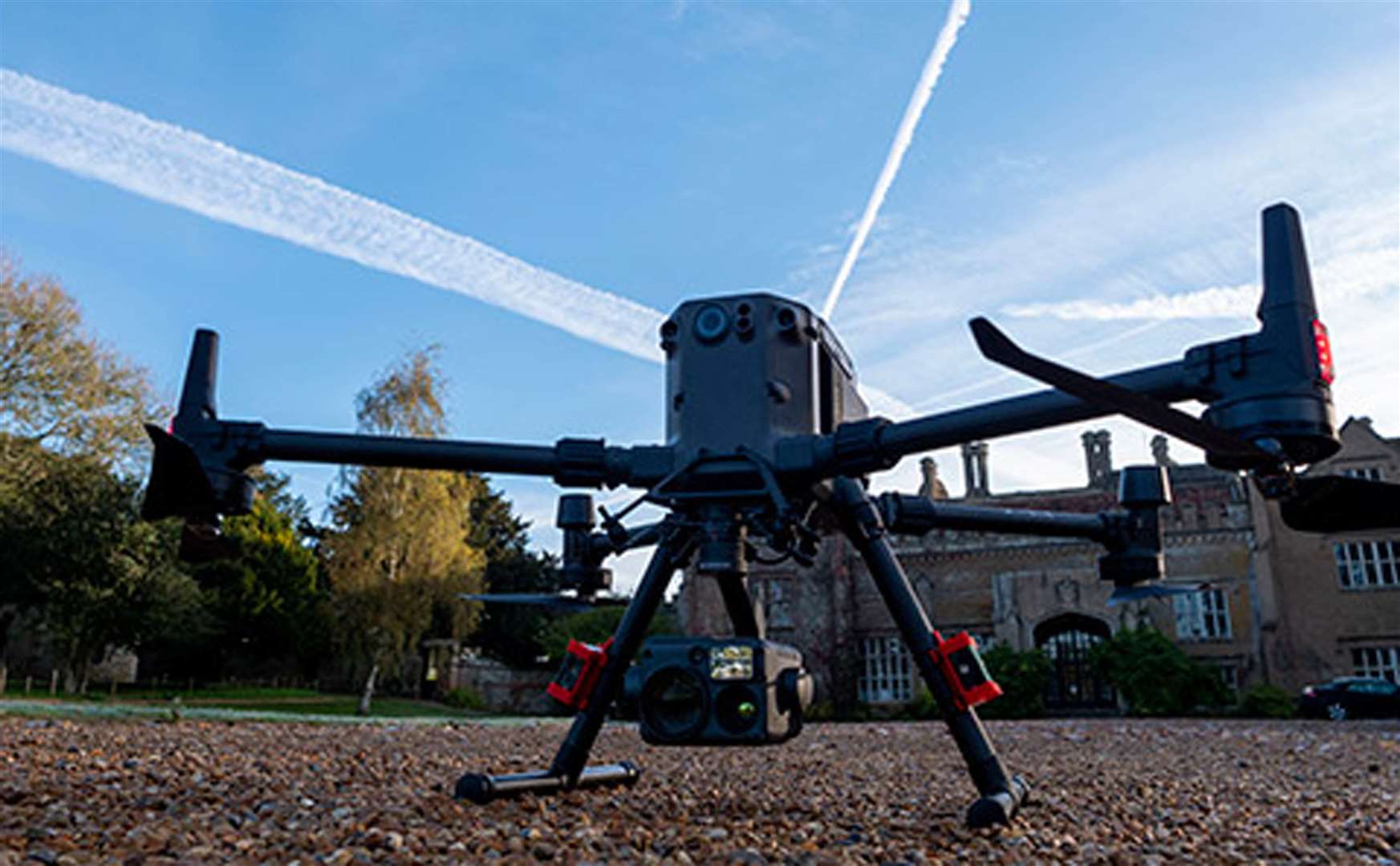 The uncrewed aerial vehicles can identify and assess animals without disturbing them (Marwell Wildlife and Southampton University/PA)