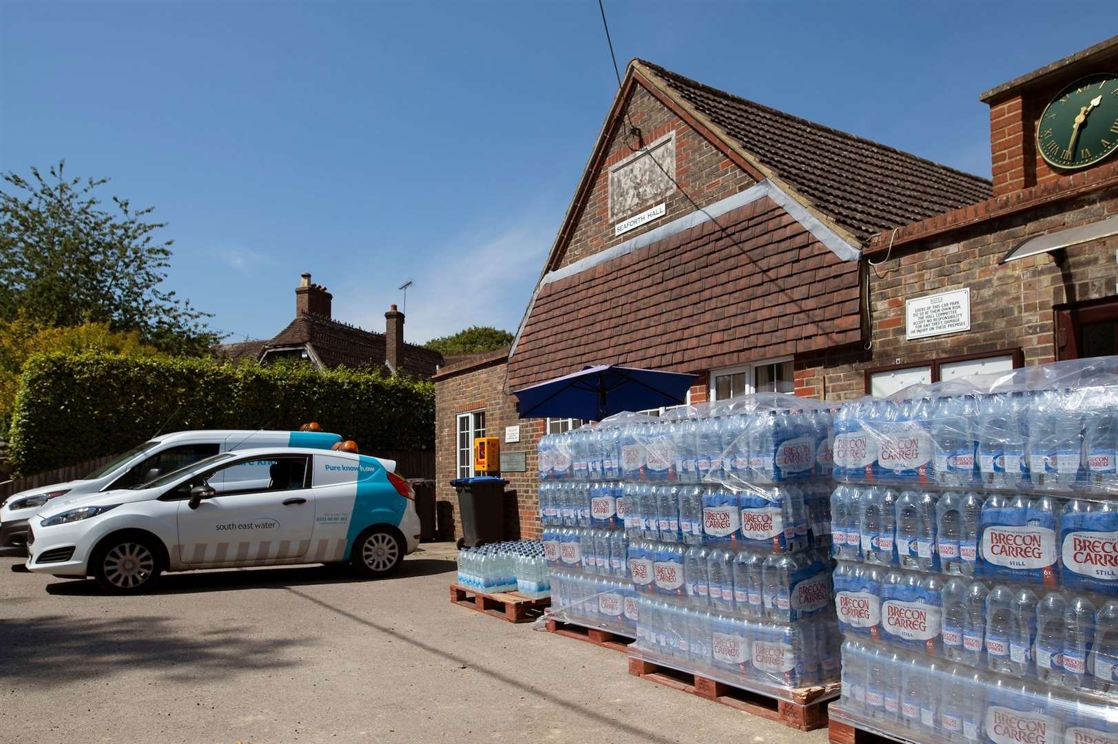 Reidents in Challock, Charing and Molash were without water for five days. Picture: South East Water