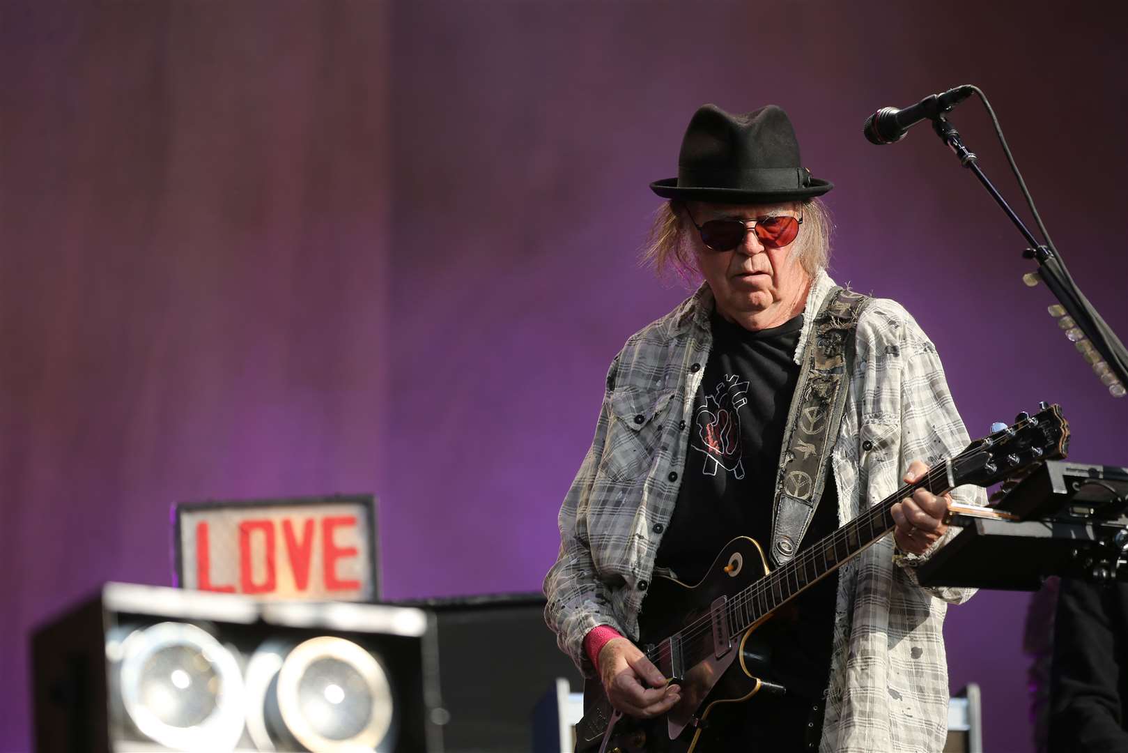 Neil Young sold his back catalogue to Hipgnosis (Isabel Infantes/PA)