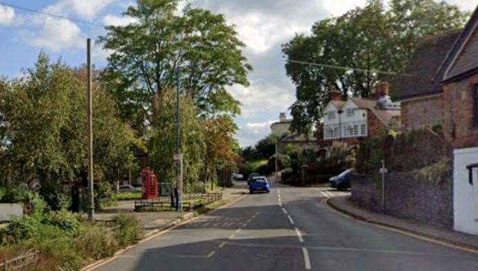 Parrock Street in Gravesend where the assault took place