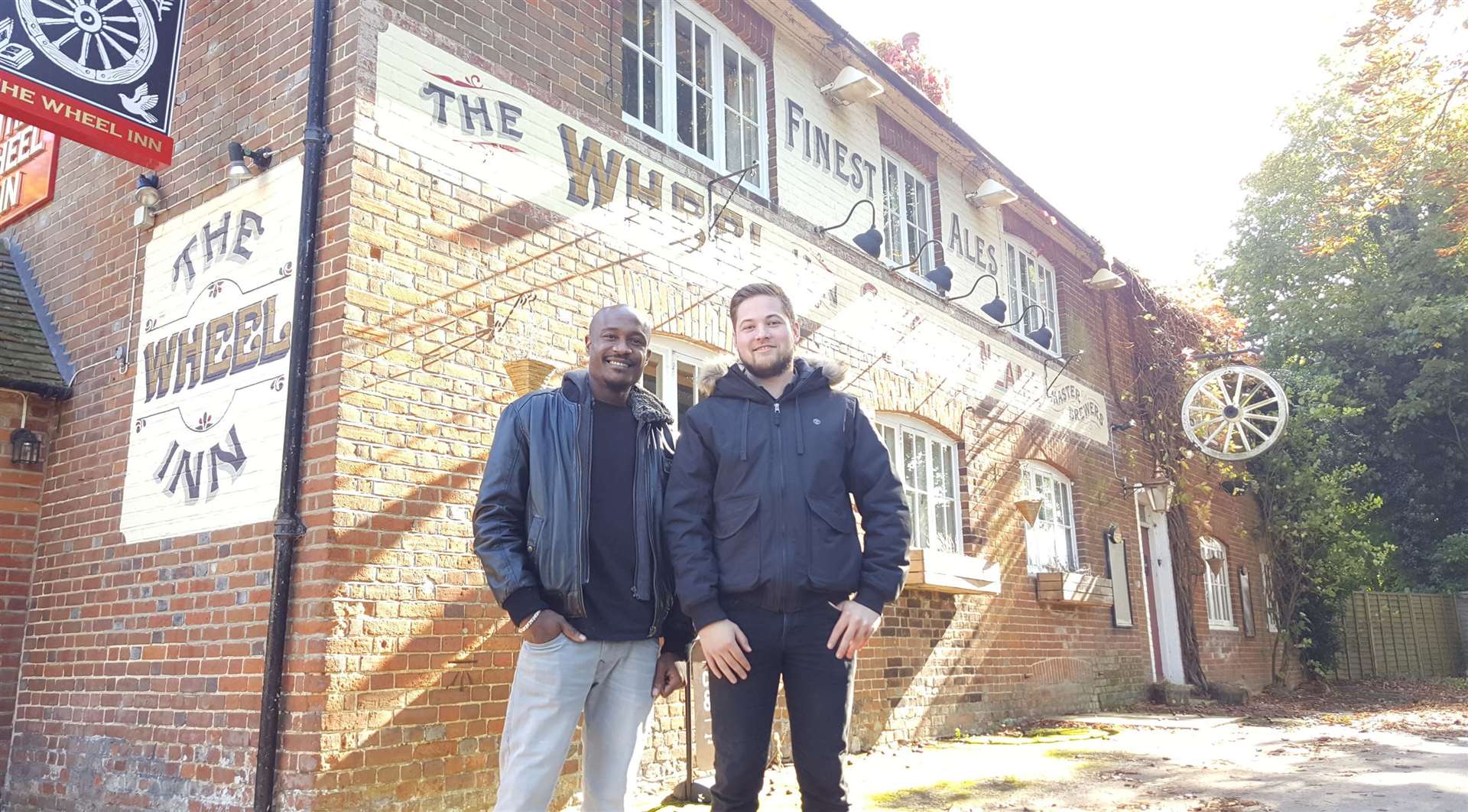 Matthew Bare and James Kelland became the new managers of the pub in 2017