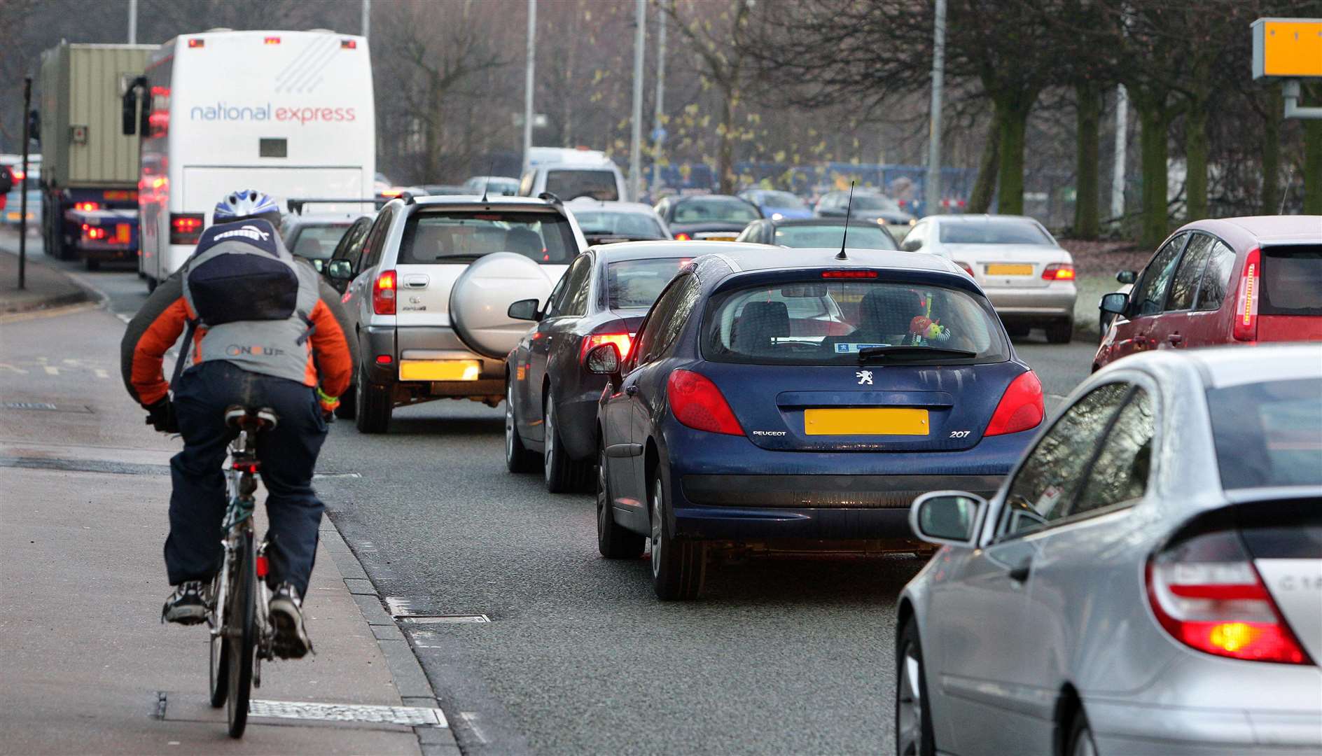 Traffic in Greater Manchester is a significant source of air pollution (Dave Thompson/PA)