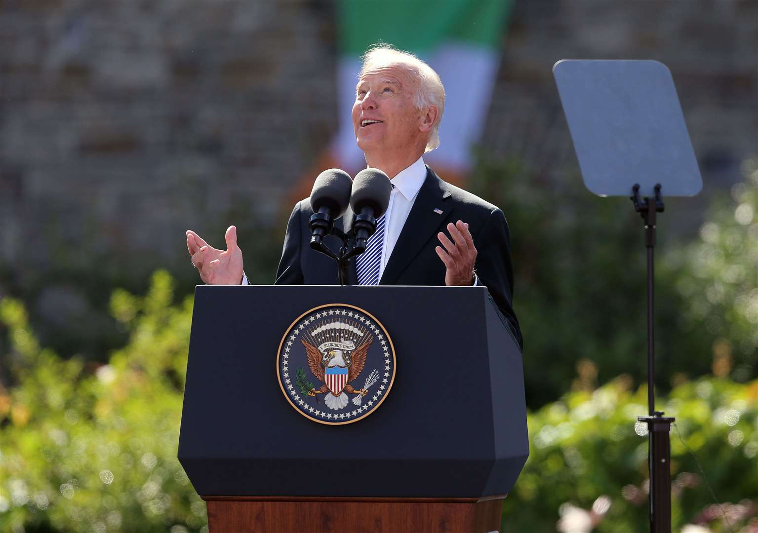 Joe Biden is on the lookout for ‘shenanigans’ (Niall Carson/PA)