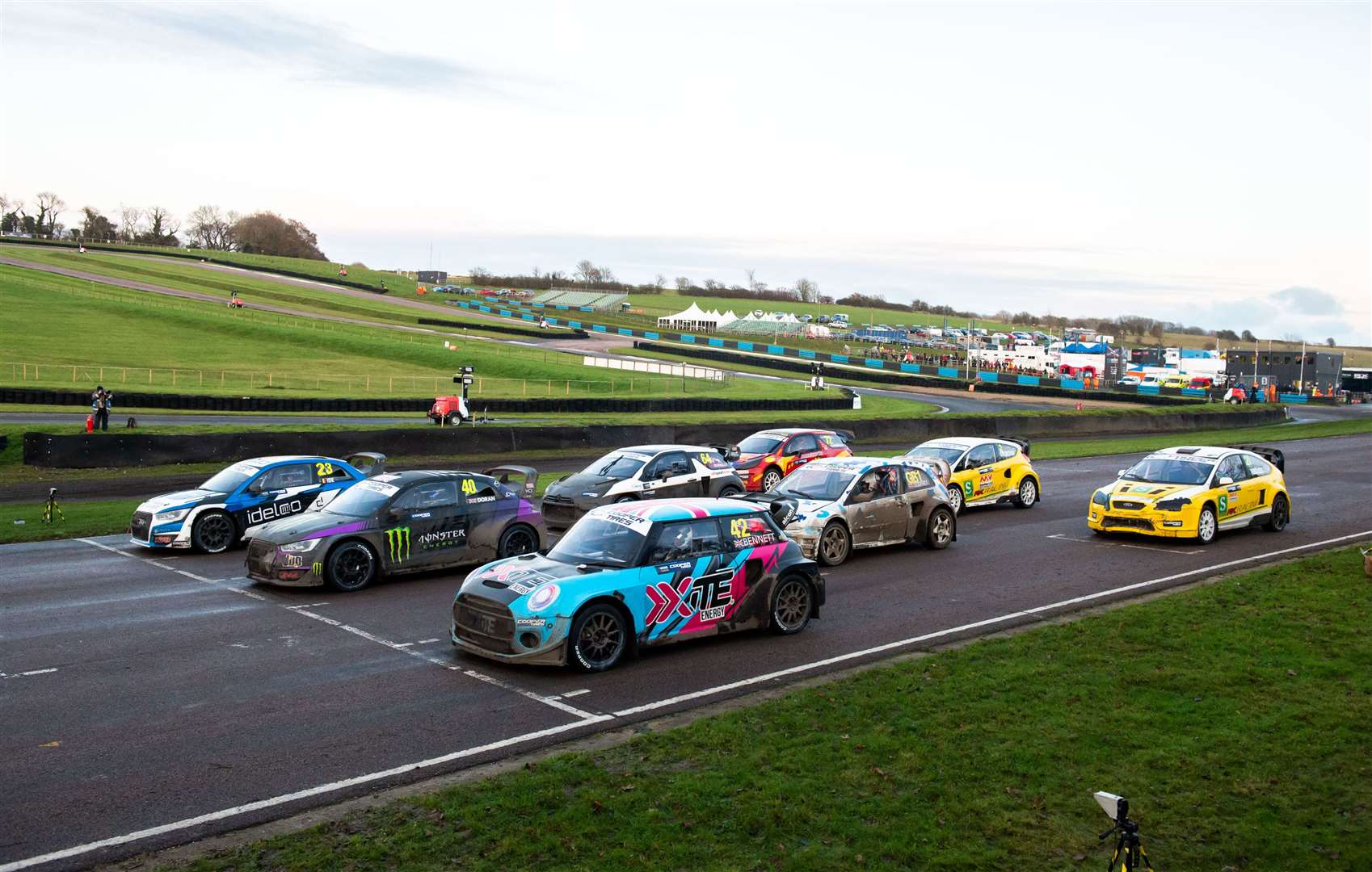 A strong Supercar entry featured drivers from Britain, Ireland and Belgium