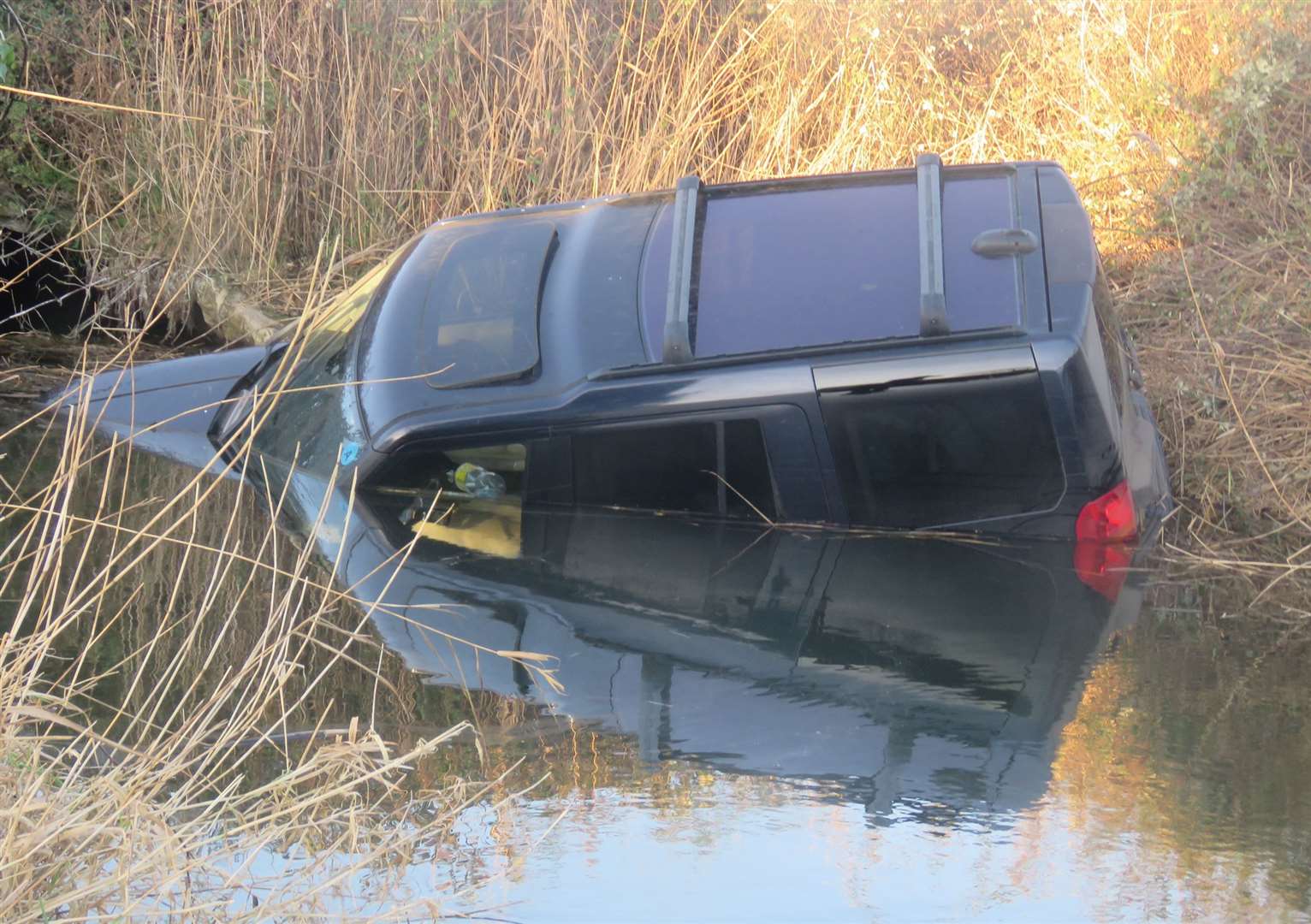 Nobody was in the car when it was discovered. Picture: John Brewin