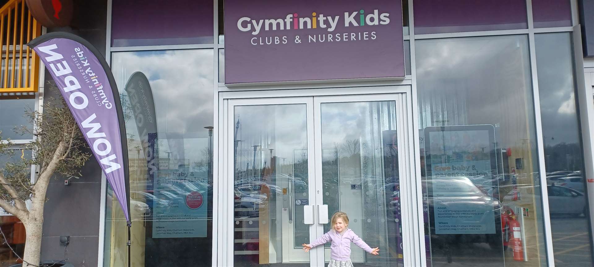 Millie at Gymfinity Kids