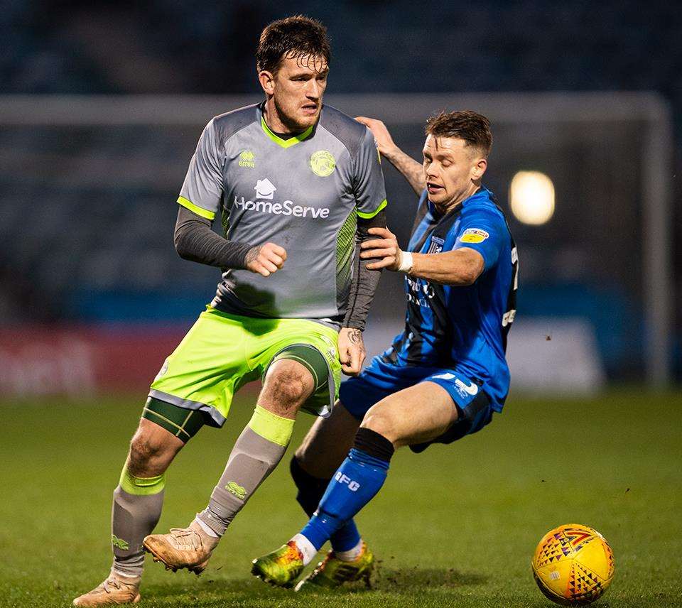 Gillingham v Walsall match action Picture: Ady Kerry (6622013)