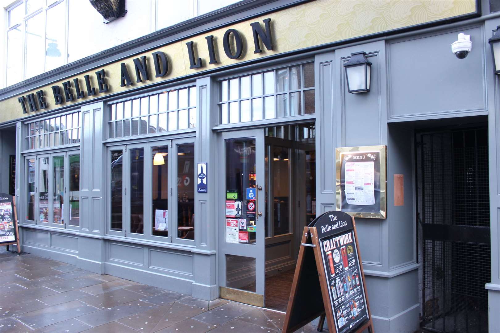 Kent has 23 Wetherspoons, including the Belle and Lion pub in Sheerness High Street