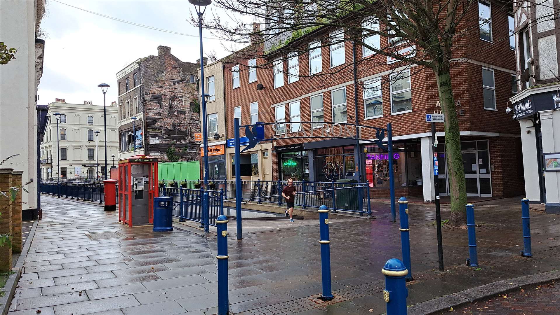 Bench Street in Dover town centre will be completely regenerated as part of the council's masterplan for the area