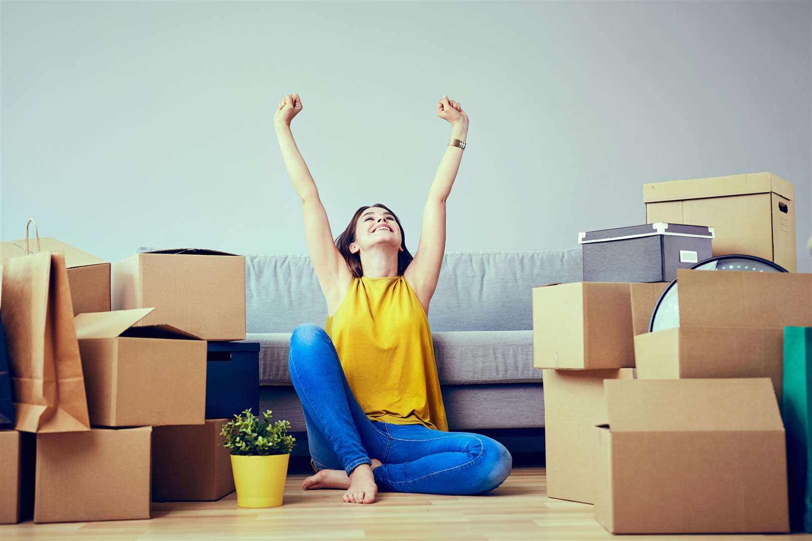 Find the time to organise and declutter. Picture: iStock/PA.