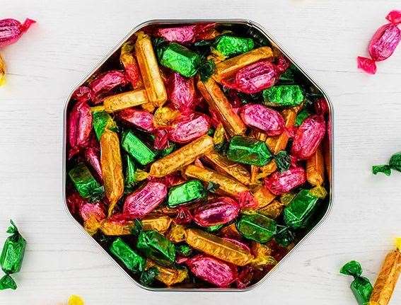 Quality Street has announced the return of a retro sweet for Christmas. Image: John Lewis/Nestle.