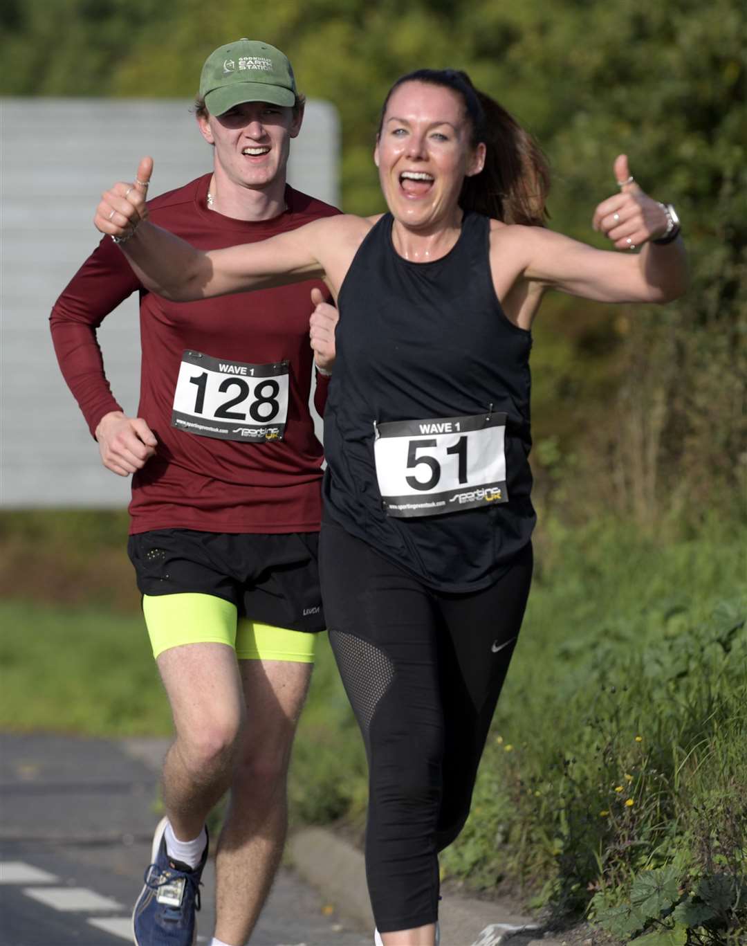 Tanya Cornish was runner-up in the ladies' race. Picture: Barry Goodwin (60032947)