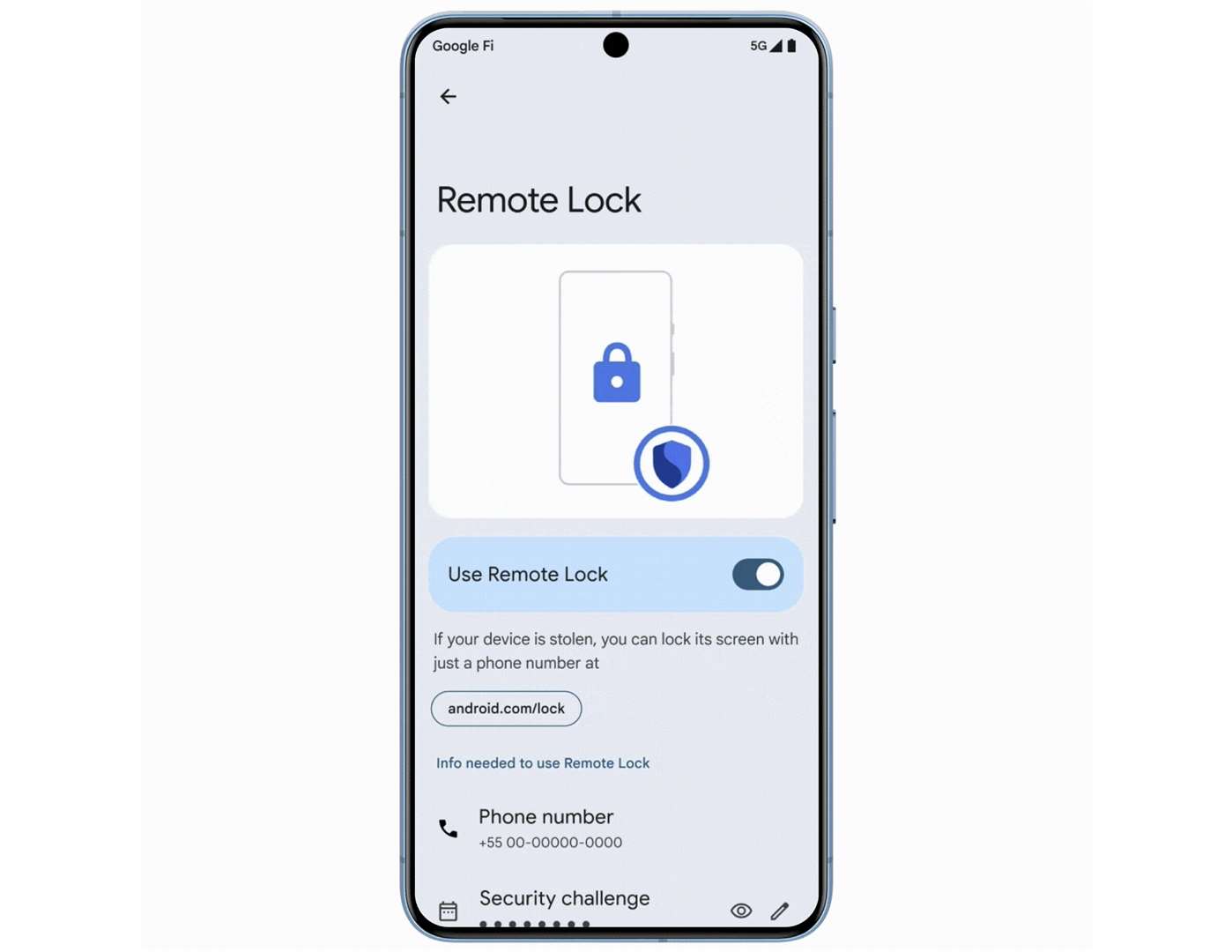 Remote Lock makes it easier for users to lock their device in the event of it going missing (Google)