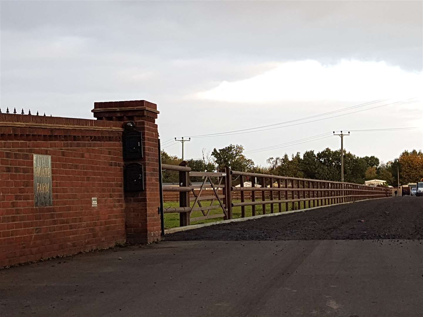 Moate Farm in Fordwich is home to a traveller site