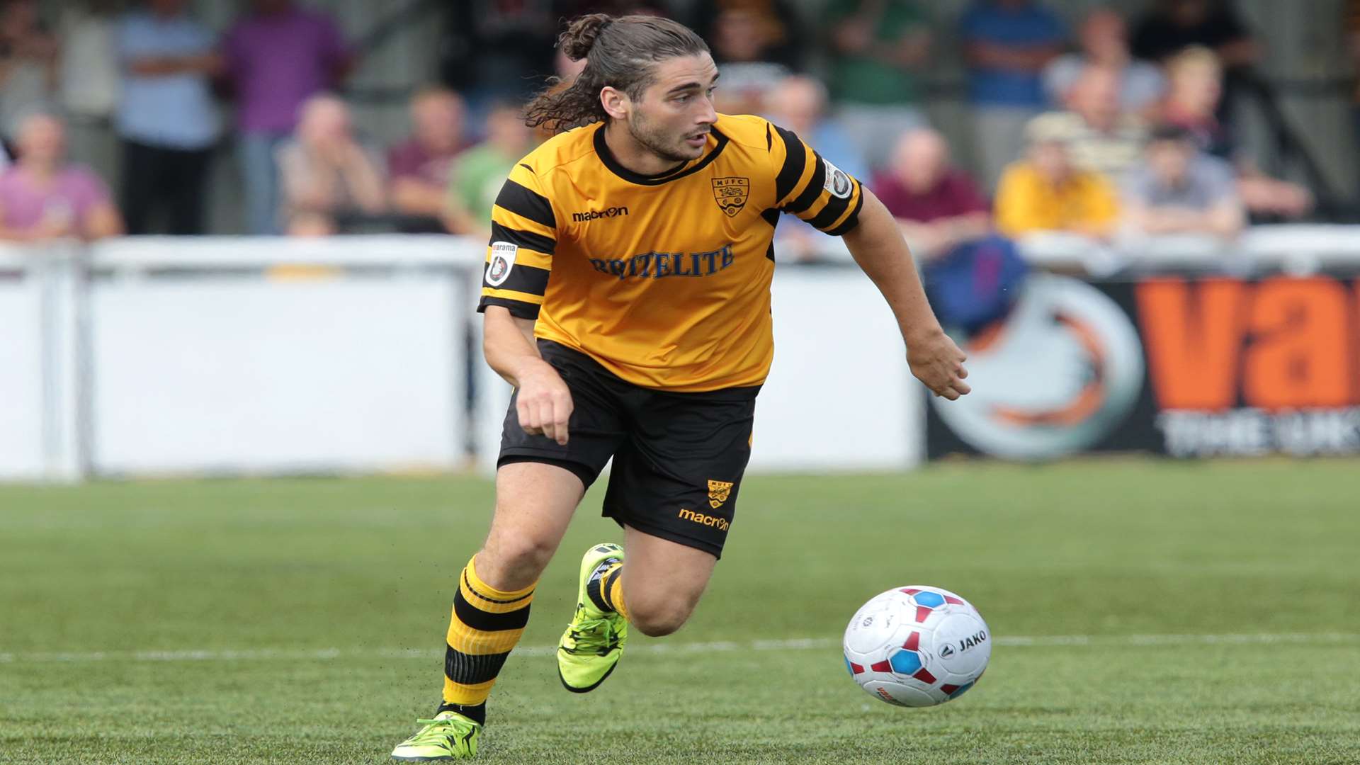 Alex Brown was a Maidstone regular at the start of the season Picture: Martin Apps