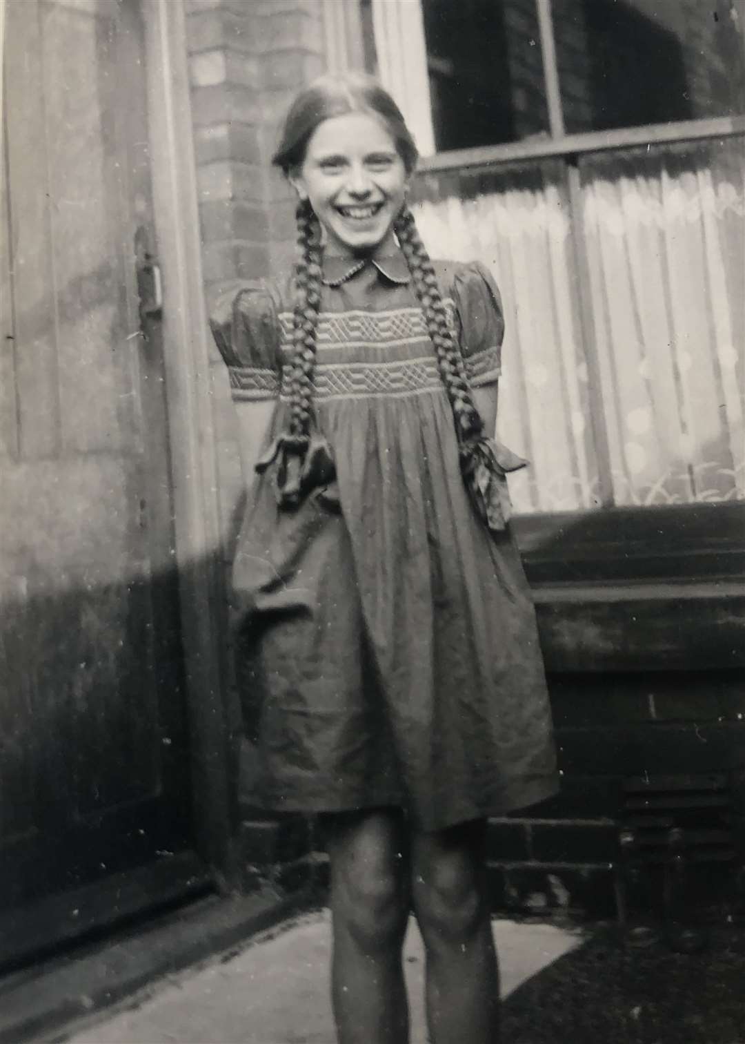 Gillian Holding, from Sheffield, was eight when VE Day was announced (Christina Bowden/PA)