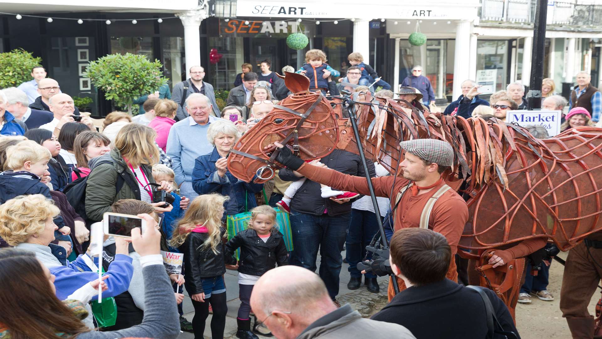 Joey in The Pantiles