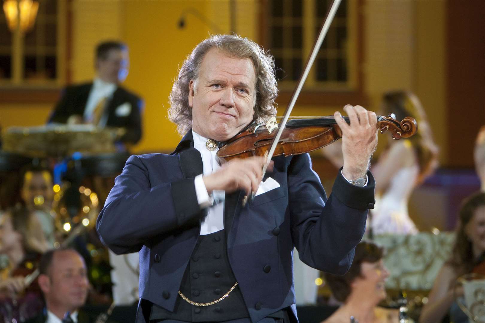 Andre Rieu: Together Again will see him reunited with his orchestra Picture: Gregor Ramaekers