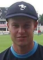 PROGRESSING FAST: Geraint Jones after being presented with his county cap in July. Picture: STEVE CONSTABLE