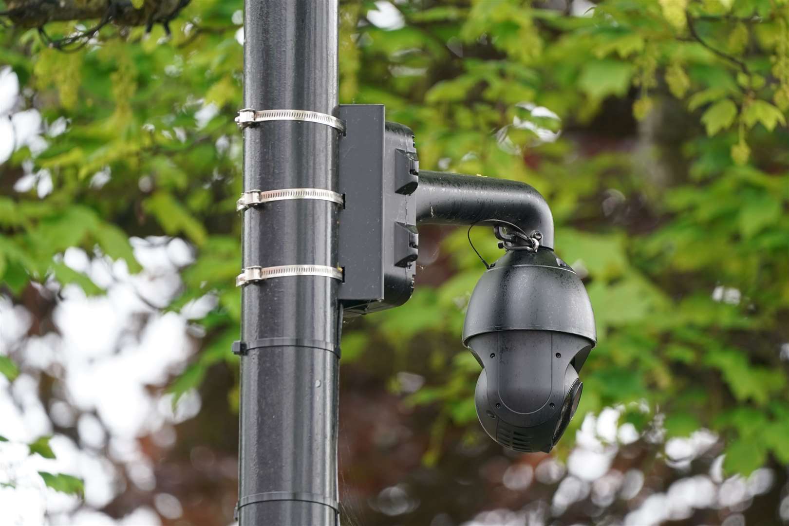 Two CCTV cameras have been installed around the statue (Joe Giddens/PA)