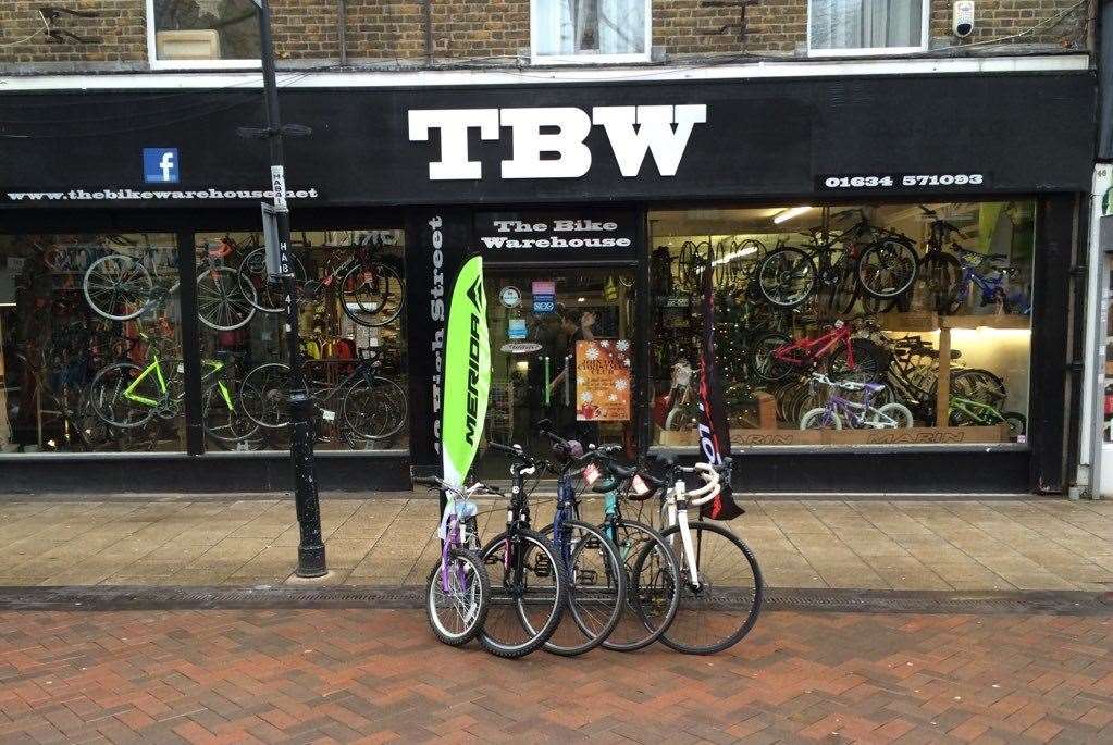 The Bike Warehouse in Gillingham