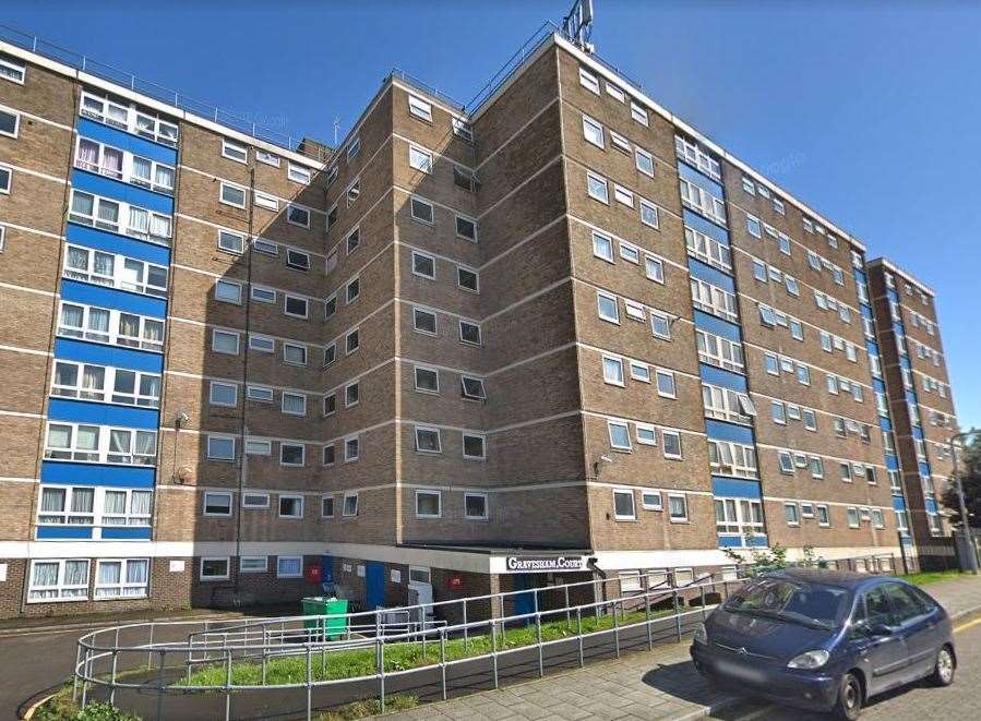 Mr Plumb was stabbed in his flat in Gravesham Court, Gravesend