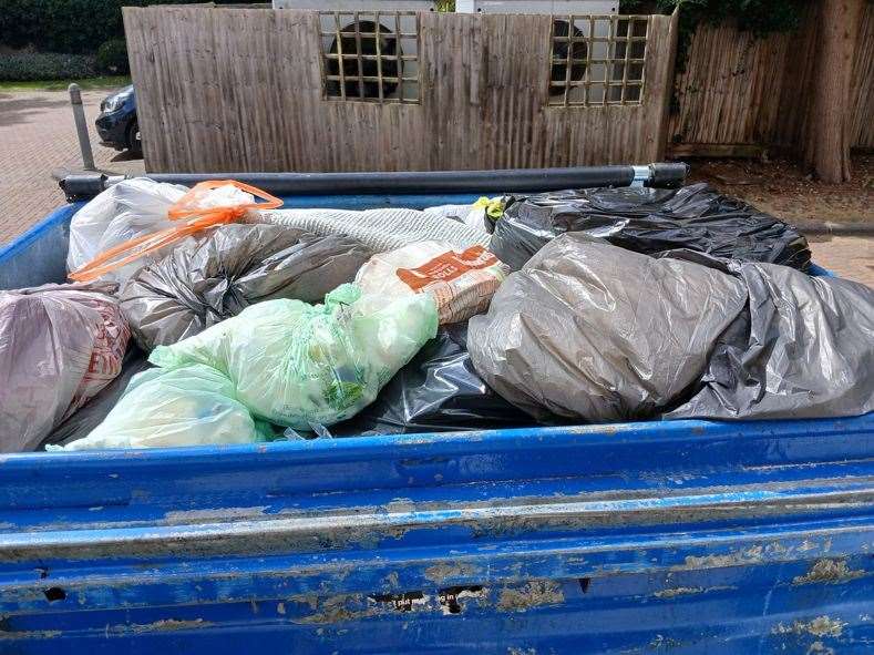 Residents of Culpeper Court in Headcorn haven't had their bin emptied for seven weeks