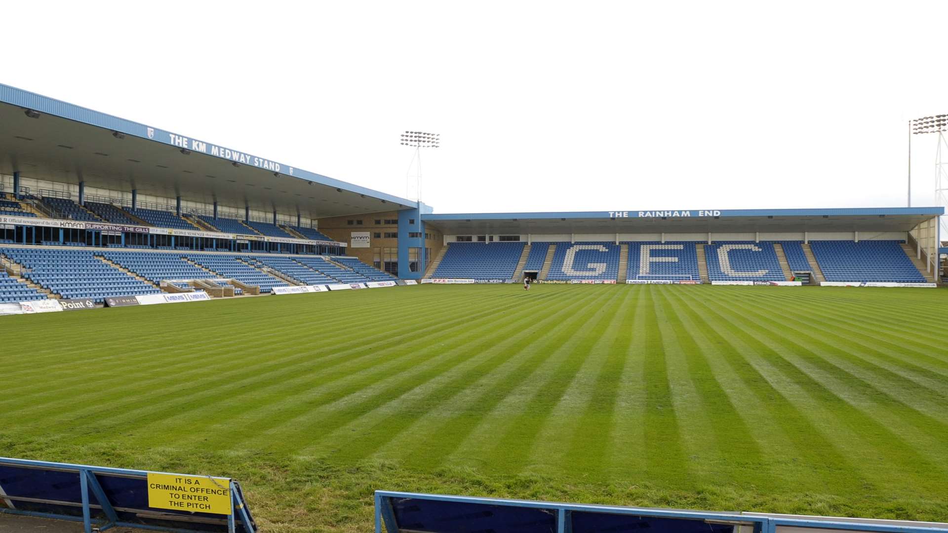 Gillingham's Priestfield Stadium