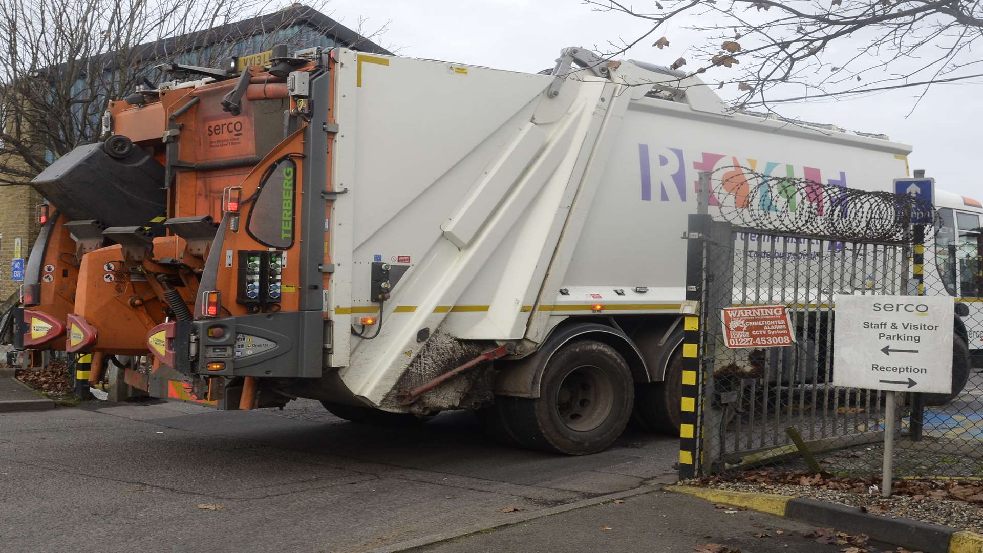 Serco binmen won't be collecting rubbish today