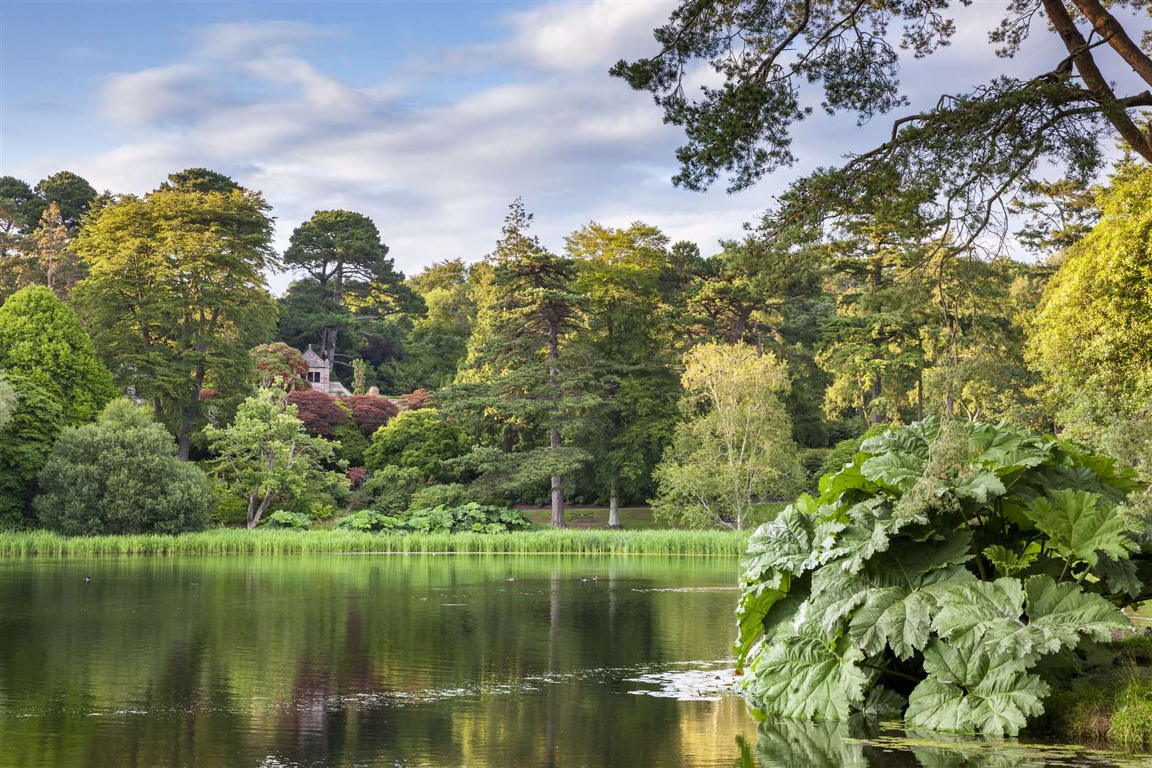 Mount Stewart in County Down will reopen as the Northern Ireland Executive has allowed the reopening of outdoor spaces (National Trust Images/Andrew Butler/PA)