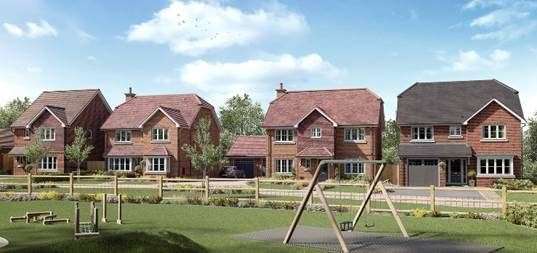 Computer images of the new homes planned off Stoke Road (52724711)