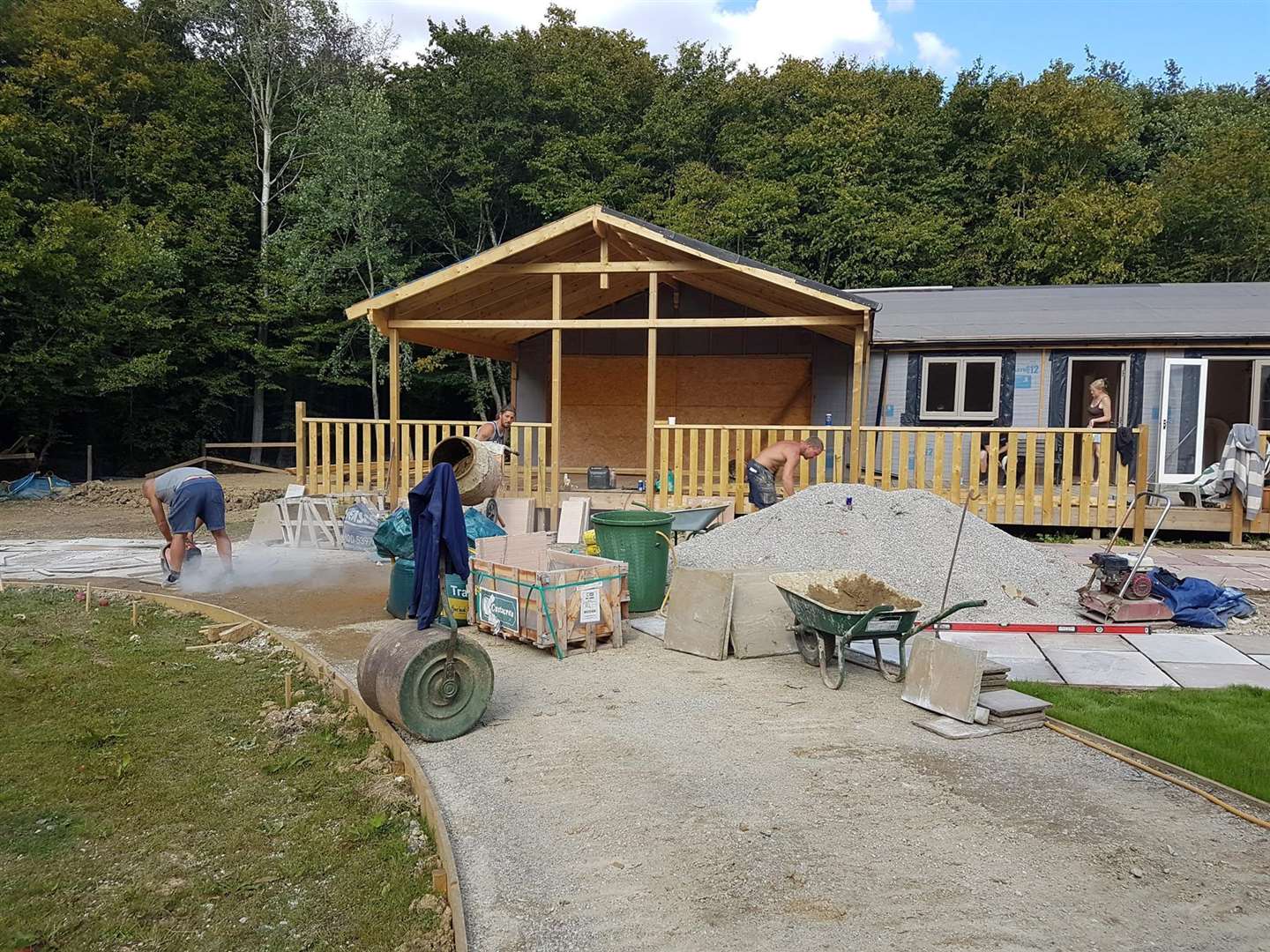 The family home being converted into a wedding venue in 2016