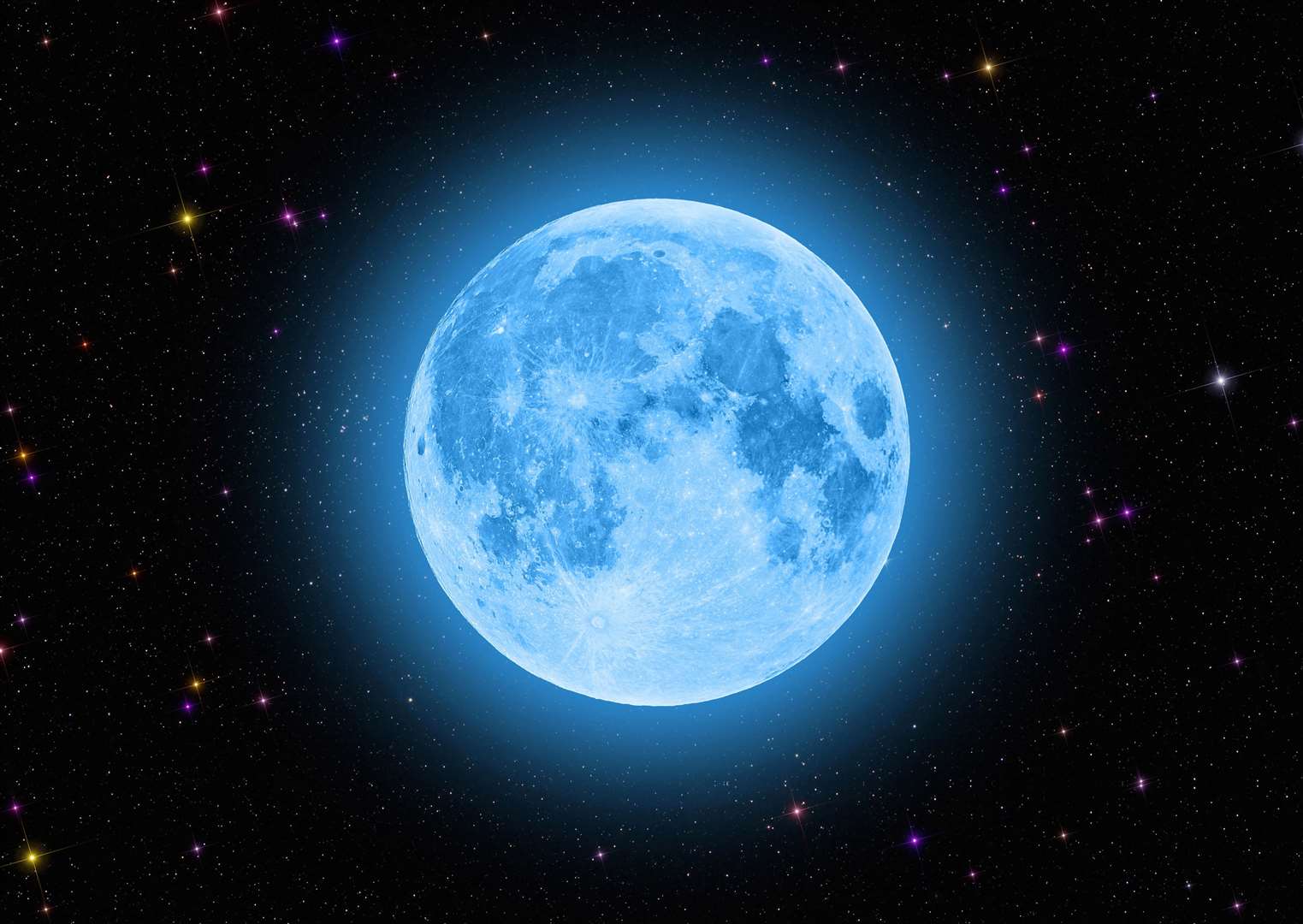 If you look up this evening, weather permitting, you’ll be treated to the rare sight of a blue supermoon