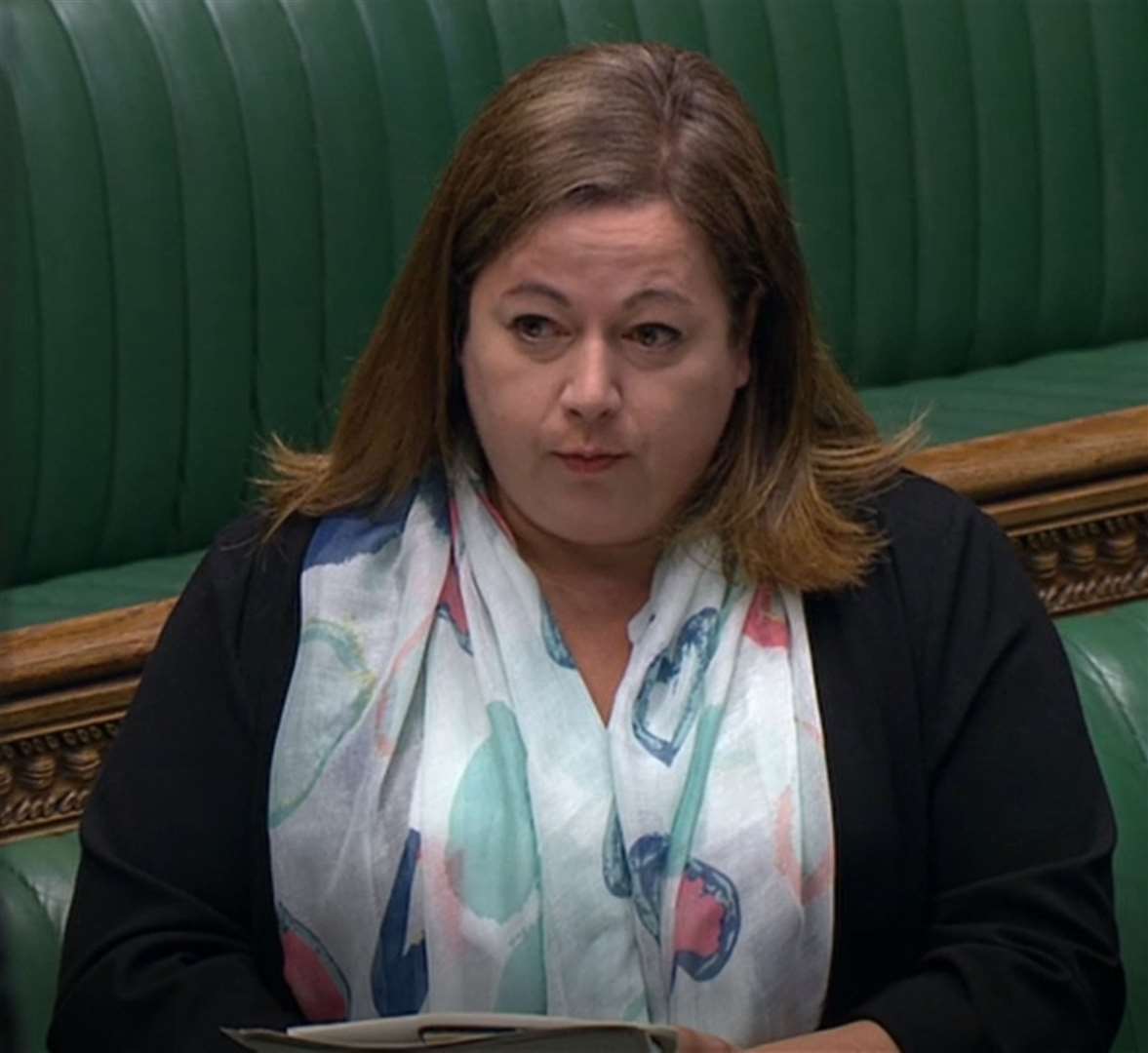 The SNP’s Kirsten Oswald said there are ‘very serious questions’ for Matt Hancock (House of Commons/PA)