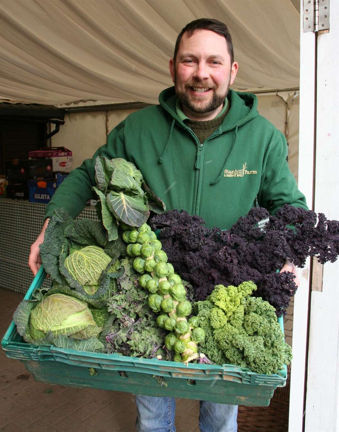 Farmer and grower Toby Williams of Stanhill Farm in Wilmington is the chairman of Kent NFU