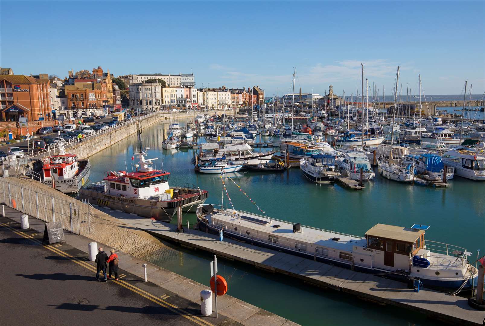 Ramsgate has a royal harbour...Tunbridge Wells a royal prefix