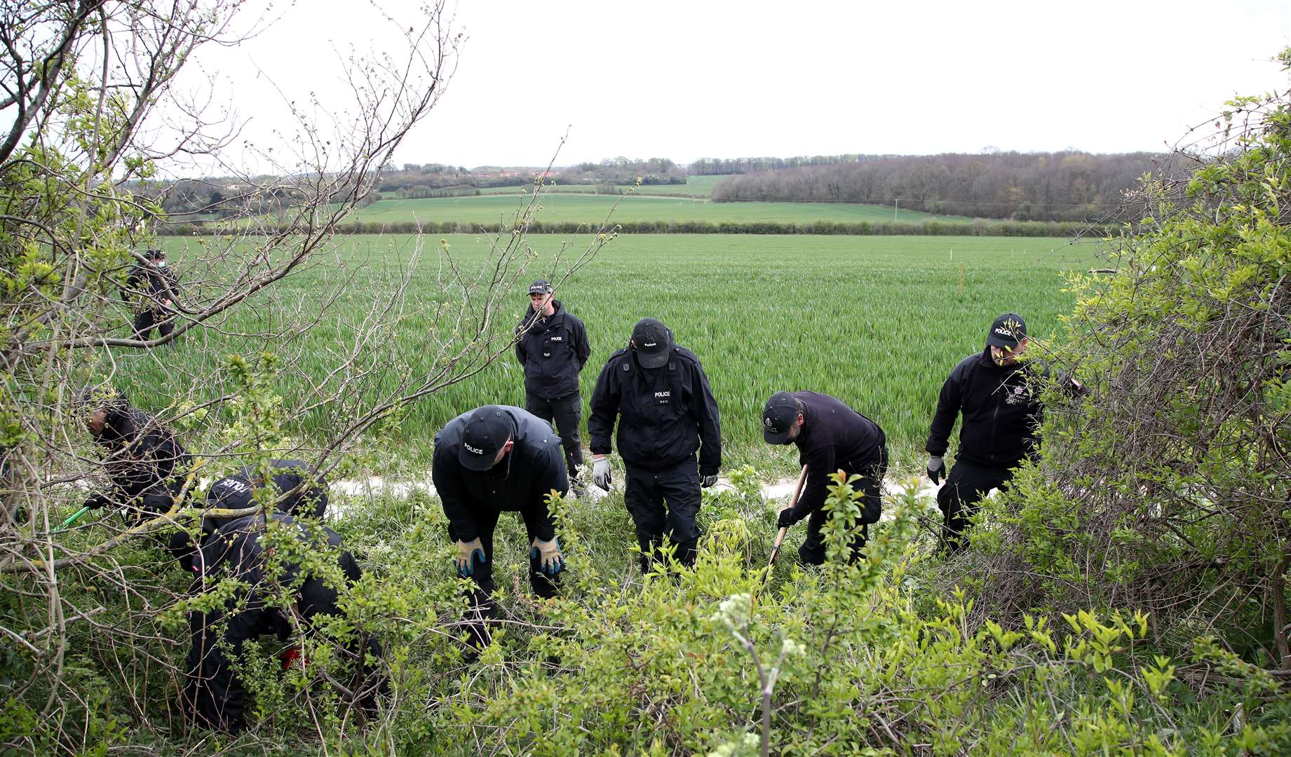 Ms James was found dead on April 27 (Gareth Fuller/PA)