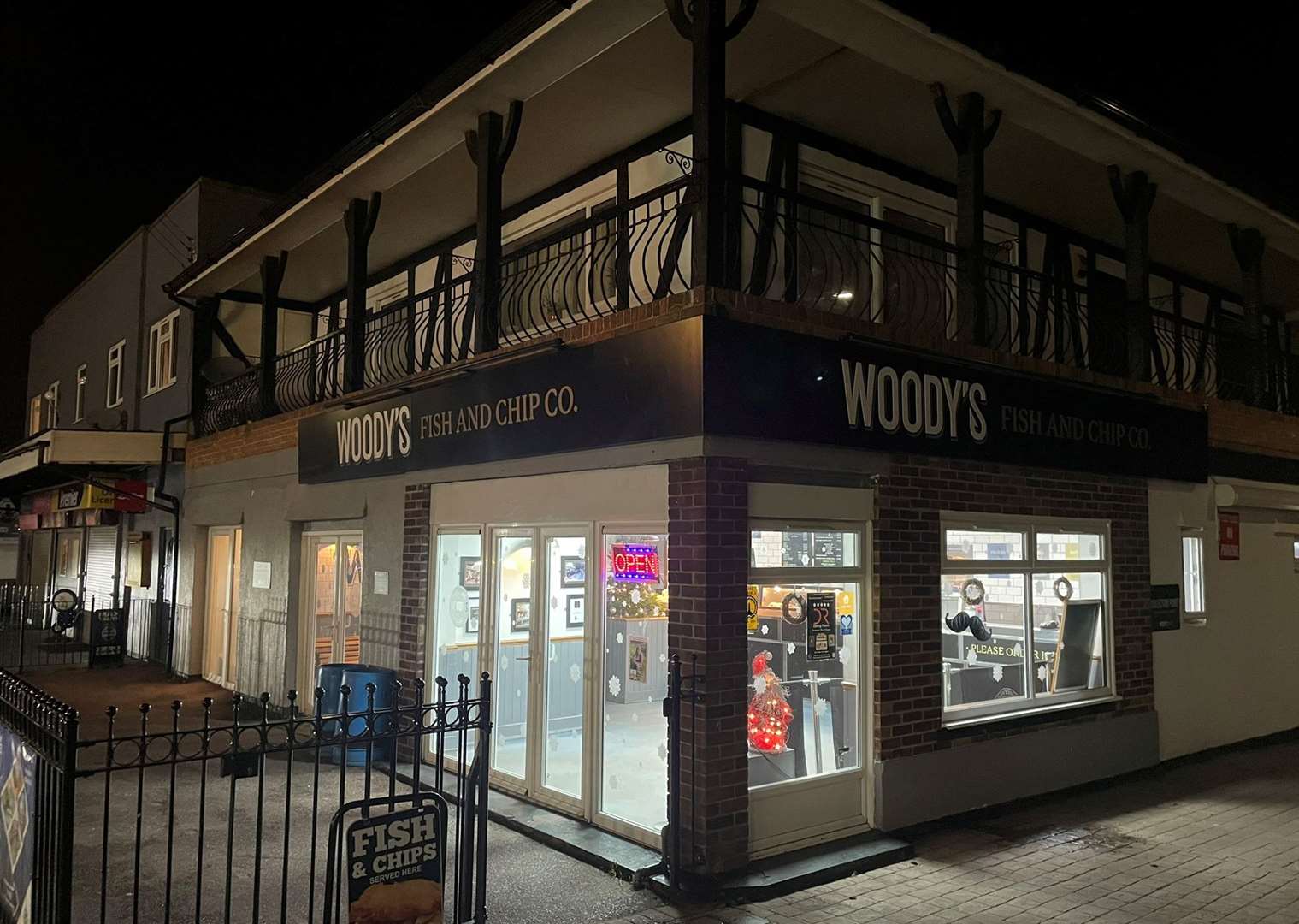 Woody's Fish and Chip shop in Leysdown