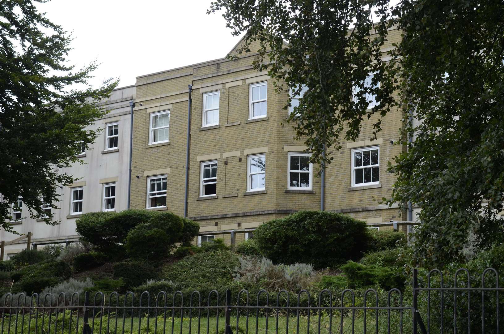 Some of the former St Augustine's hospital buildings at Chartham in 2016. Picture: Chris Davey