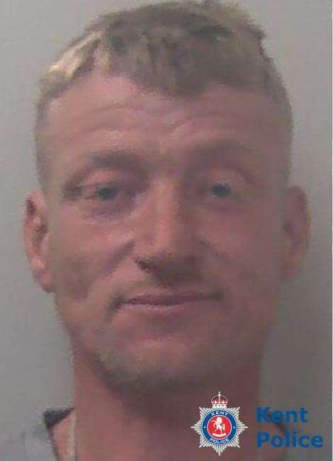 Sean McFetridge, 41, was jailed for burglary. Picture: Kent Police