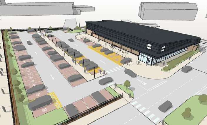 If built, the new Aldi will be the first in Folkestone. Picture: Corstorphine & Wright